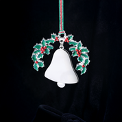 Bell and Holly Christmas Tree Decoration