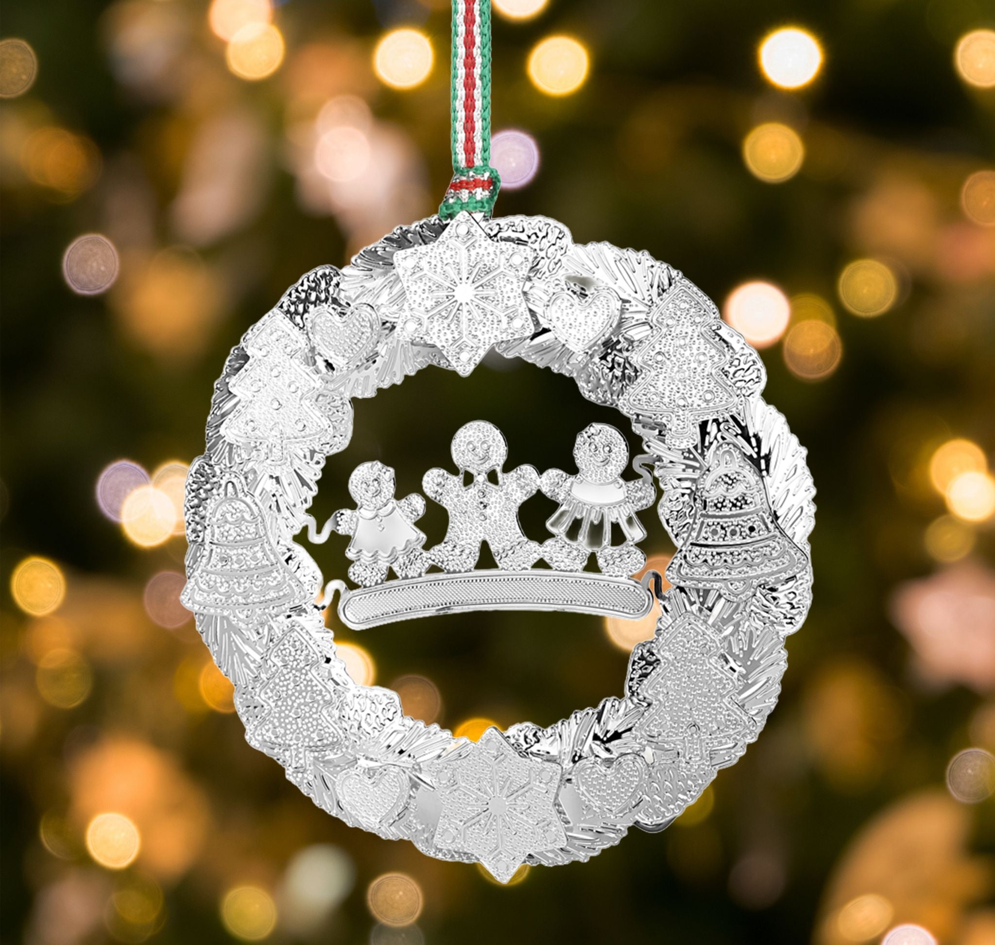 Gingerbread Family Christmas Tree Decoration