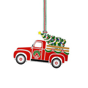 Car with Tree Christmas Decoration