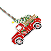 Car with Tree Christmas Decoration