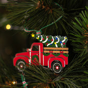 Car with Tree Christmas Decoration