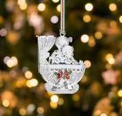 Baby Cradle Christmas Tree Decoration