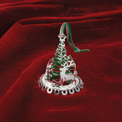 Snowman Carousel Christmas Tree Decoration