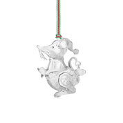Mouse Carol Singer Christmas Tree Decoration