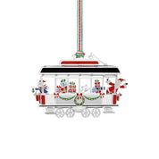 Tram Carriage Christmas Tree Decoration