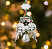Angel Wings with Bell Christmas Tree Decoration