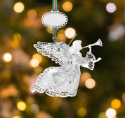 Christmas Angel with Trumpet Tree Decoration