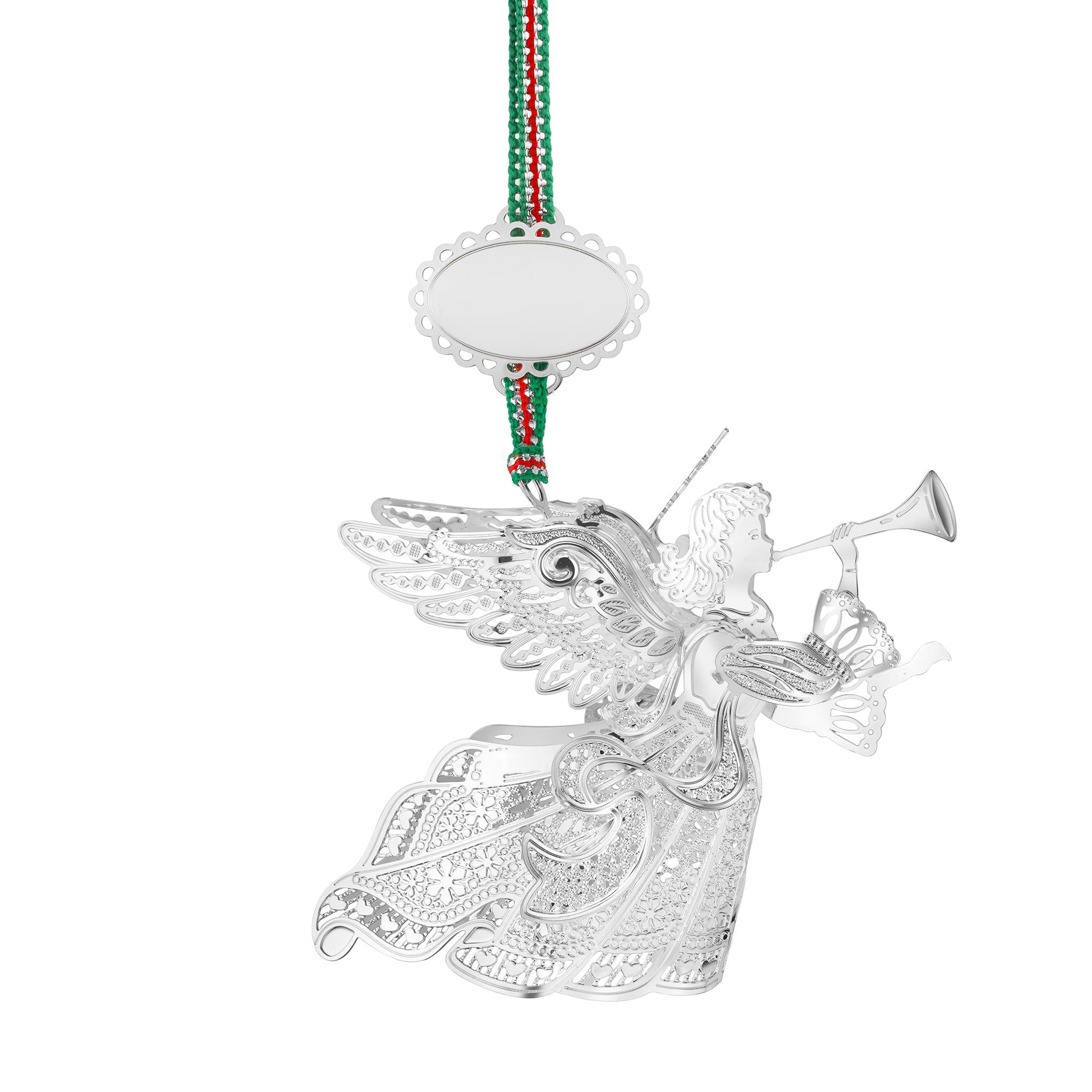 Christmas Angel with Trumpet Tree Decoration