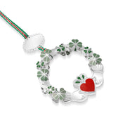Claddagh with Shamrock Christmas Tree Decoration