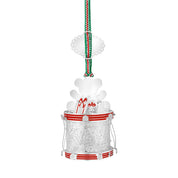Drum with Teddy Bear Christmas Tree Decoration