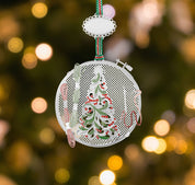 Embroidery Hoop Christmas Tree Decoration