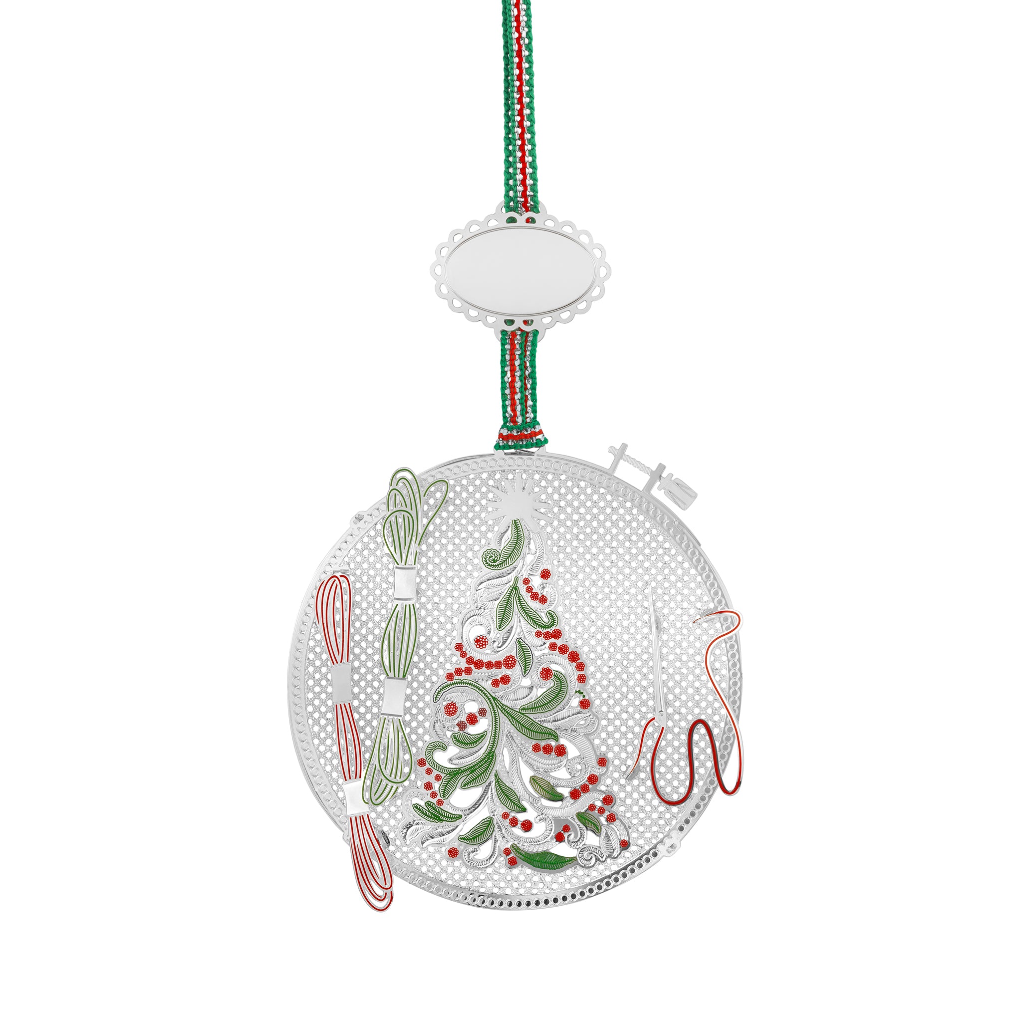 Embroidery Hoop Christmas Tree Decoration