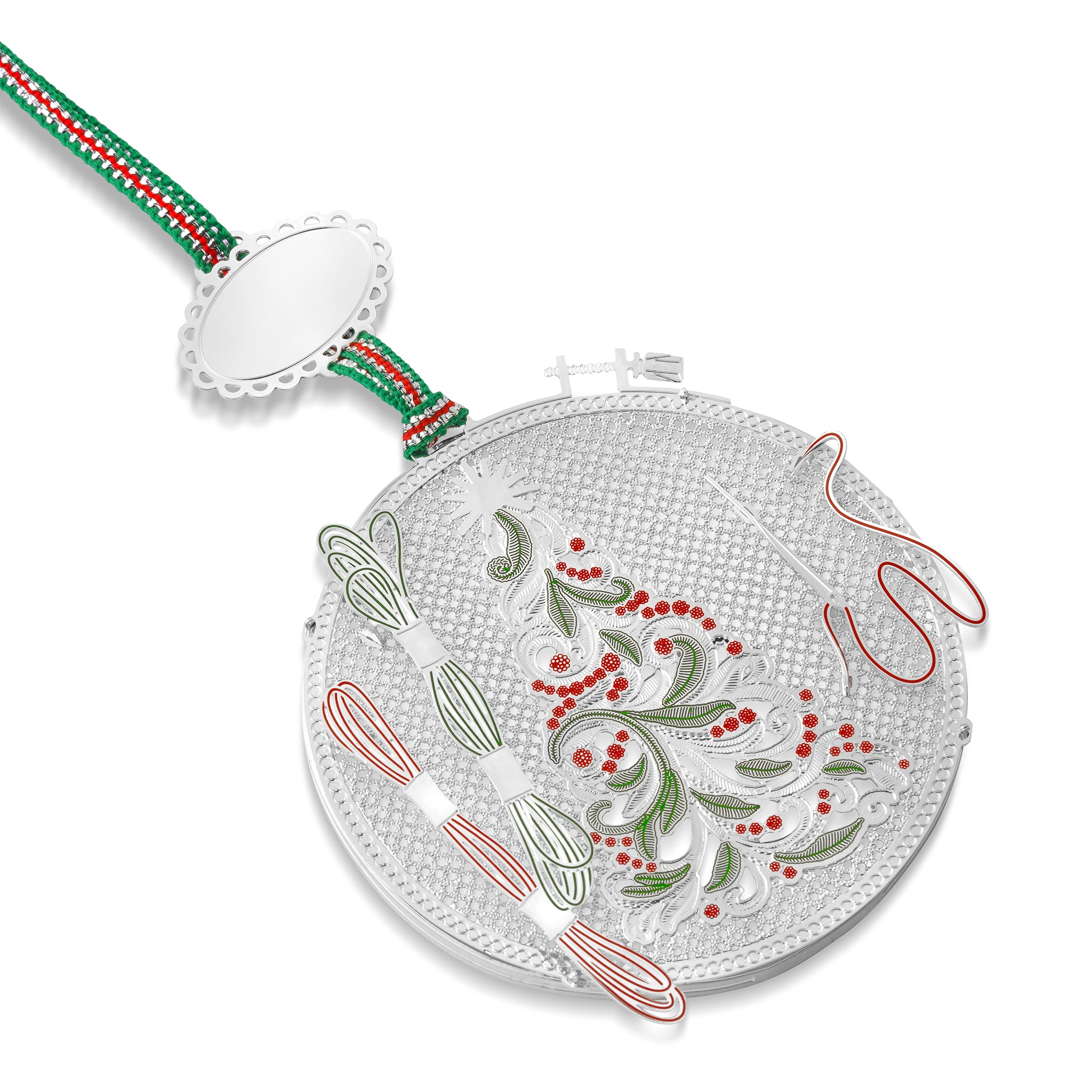 Embroidery Hoop Christmas Tree Decoration