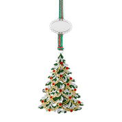 Gold & Silver Plated Christmas Tree Decoration