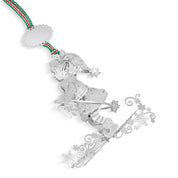 Skiing Elf Christmas Tree Decoration