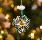 Winter Robins Christmas Tree Decoration