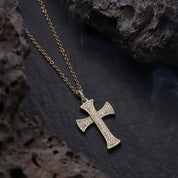 Gold Plated Cross Pendant