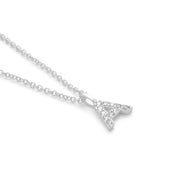 Silver Plated Alphabet Pendant