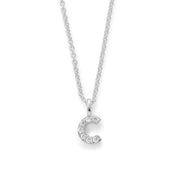 Silver Plated Alphabet Pendant