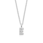 Silver Plated Alphabet Pendant