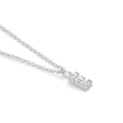 Silver Plated Alphabet Pendant