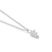 Silver Plated Alphabet Pendant