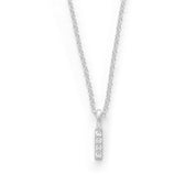 Silver Plated Alphabet Pendant