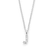 Silver Plated Alphabet Pendant
