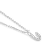 Silver Plated Alphabet Pendant