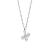 Silver Plated Alphabet Pendant