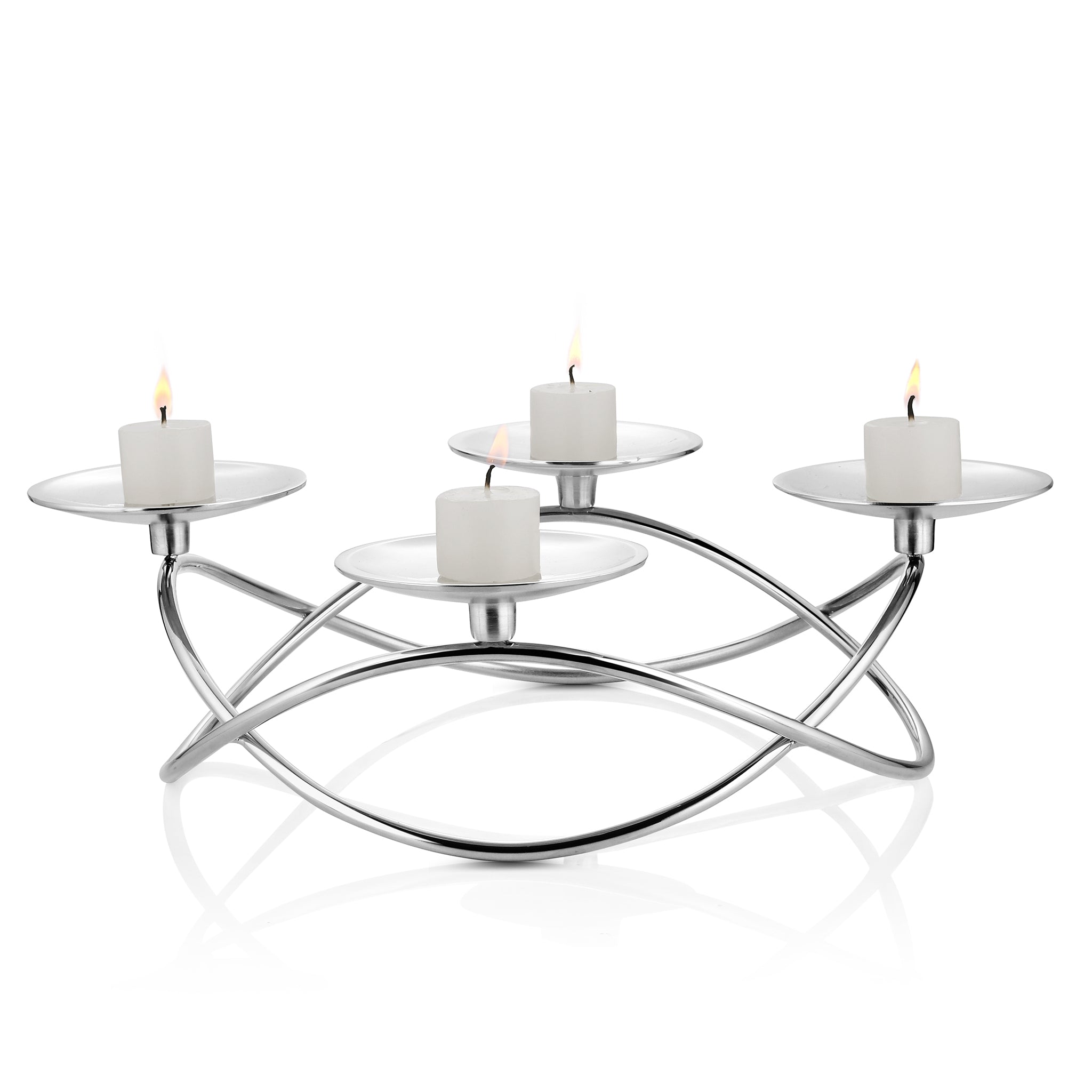 Circular Pillar Candle Holder