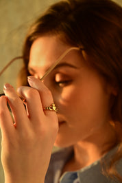 Gold Plated Claddagh Ring