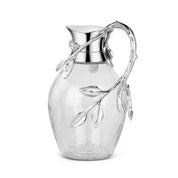 Glass Jug with Leaf Handle