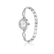 Ladies Watch Link Bracelet Double Clasp