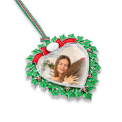 Holly Photoframe Christmas Tree Decoration