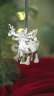 Moose Christmas Tree Decoration