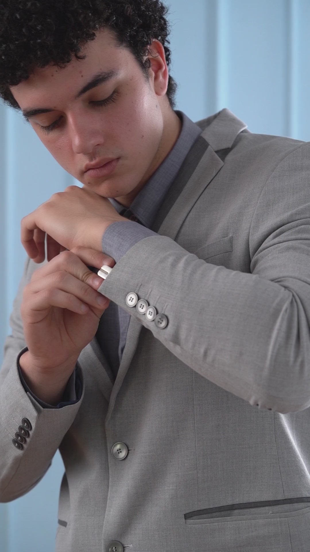 Rectangle Etched Cufflinks