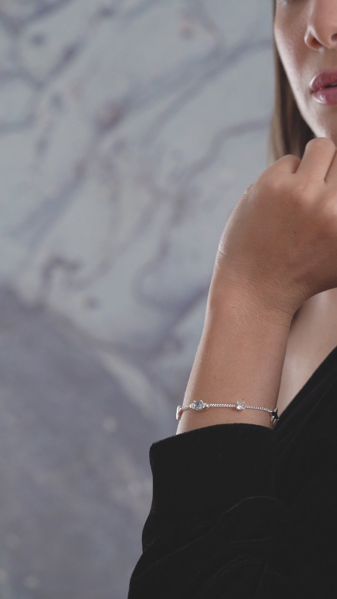 Star Bracelet with Blue Stone – Newbridge Silverware