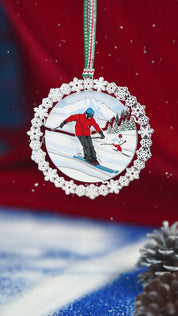 On the Piste Christmas Tree Decoration