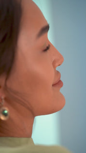 Earrings with Montana Stone