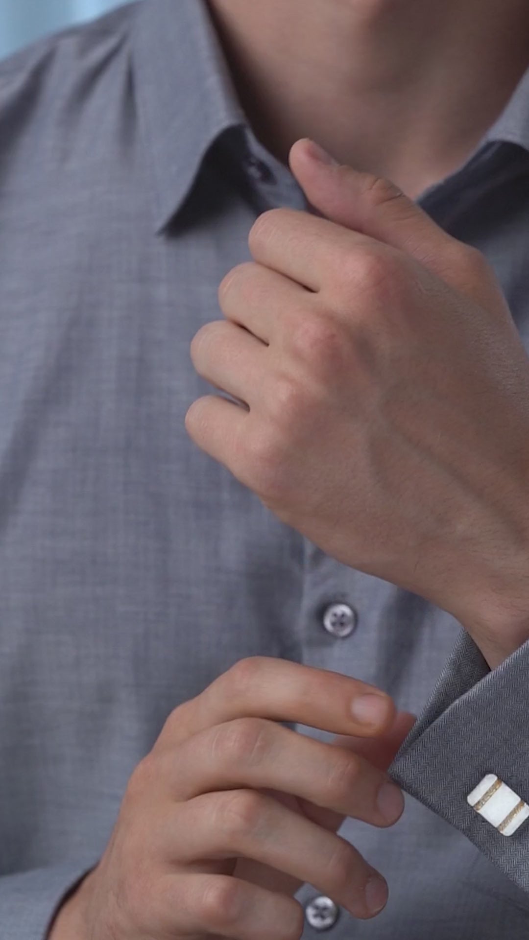 Rectangle Etched Cufflinks
