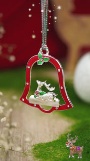 Resting Reindeer Christmas Tree Decoration
