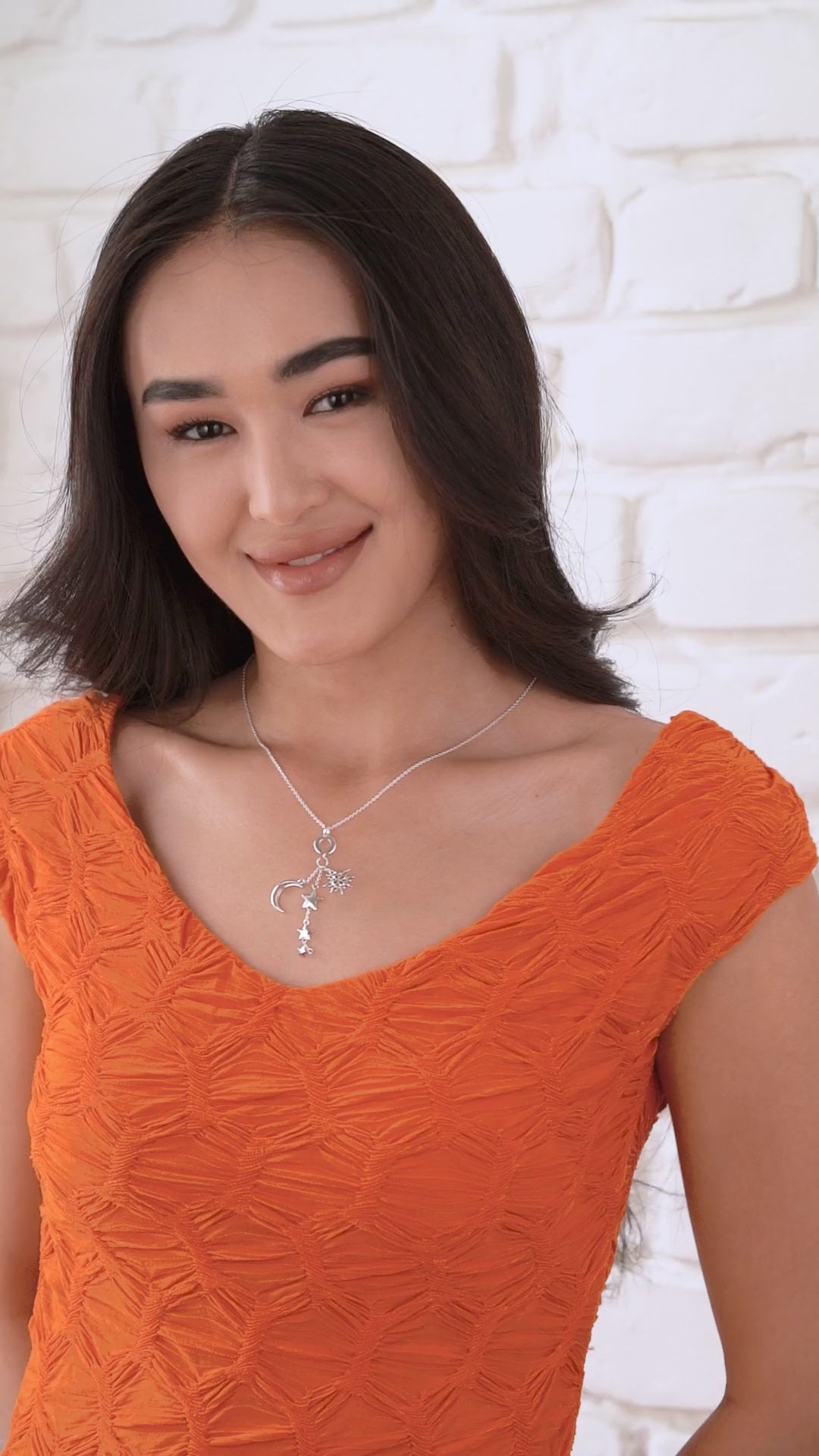 Sun, Moon, Stars Charm Necklace
