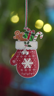 Snow Mitten Christmas Tree Decoration