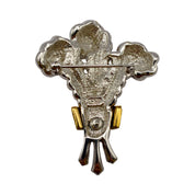 1980's Attwood & Sawyer Fleur de Lis Brooch