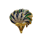 1990's Attwood & Sawyer Hedgehog Brooch